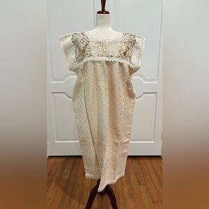 Paloma Embroidered Mexican Dress Is Made In Oaxaca